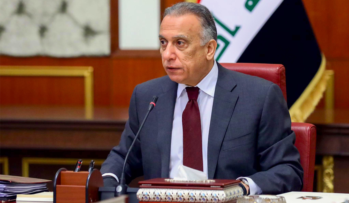 Iraqi Prime Minister Mustafa al-Kadhimi